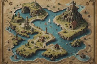 create fantasy dnd map