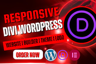 divi wordpress website,divi website design or redesign with divi theme