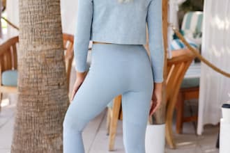 design activewear, sportswear, swimsuit, gym wear and mockup hoodie using ai
