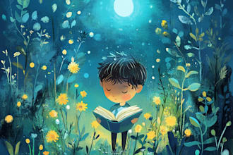 design children story book illustrations