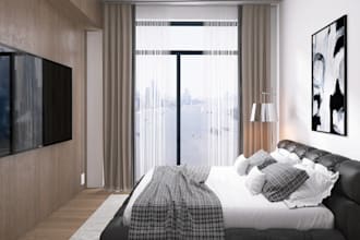 create 3d interior condo house,dinning room design, bedroom interior, cgi render