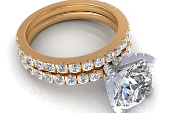 create 3d jewelry design and realistic render of them