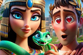 create professional ai story video, ai bible story, ai music video  ai animation