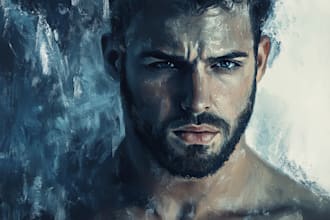 create digital painting illustration