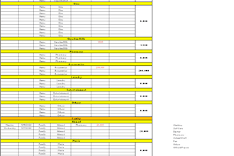 create a personalized excel income and budget tracker