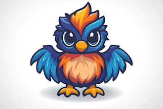 draw characters in vector