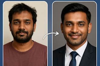 create a clean, business style headshot from any picture