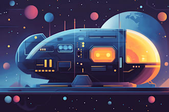 do sci fi illustration and sci fi art