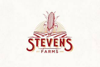 design a custom retro, classic, or vintage logo