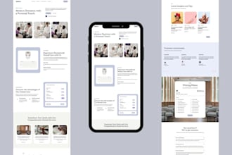 convert your figma design into a responsive webflow website with booking system