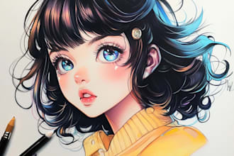 make your dream anime, manga tattoo design