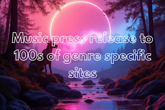 distribute your music press release to 100s of genre specific sites