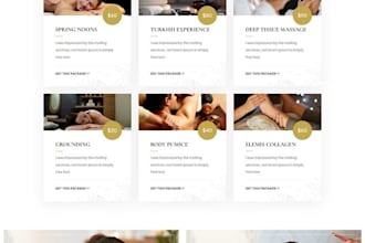 wordpress medical spa website, massage, therapy website medical spa landing page