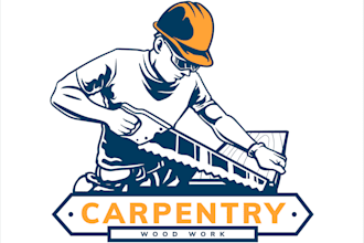 design edit ai generated carpenterv logo for business, online store