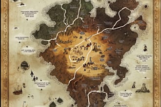 create high quality fantasy maps