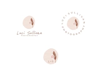 design a custom photography watermark or signature logo