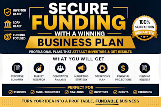 secure funding with a winning business plan for your business startup