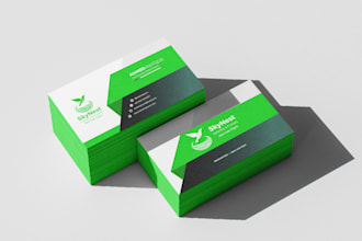 design business card, visiting card, service card and letter