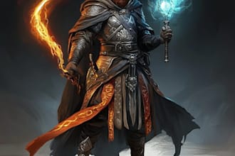 create amazing d and d character for you