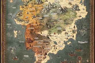 create your fantasy city map