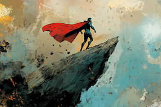 draw you as an amazing superhero