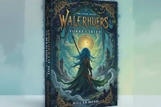 craft premium fantasy art book cover illustrations