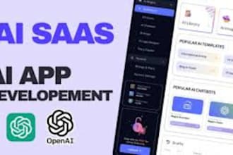do custom mobile app and integrate ai chatgpt chatbot into your saas website