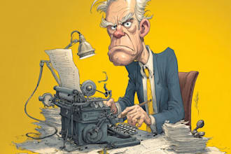 create political and editorial cartoons