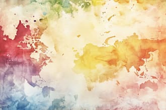 create a custom watercolor illustration of venue