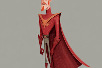 design superhero character design
