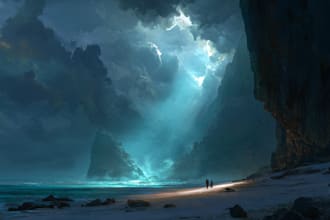 create stunning environment concept art