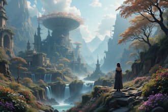 make epic fantasy character illustrations for your game