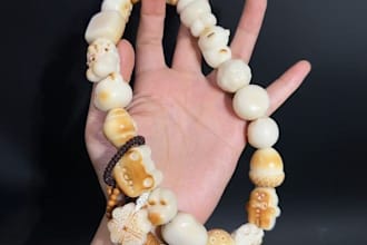 handcraft custom chinese style bead bracelets with rare wood