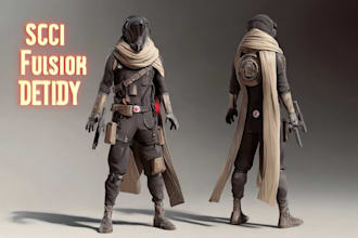 design your sci fi and star wars character