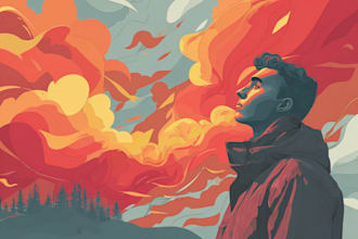 design a custom vector illustration for you