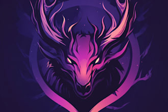 design a custom dnd, fantasy, sci fi, rpg game logo