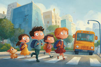 create children book illustrations, comic illustrations