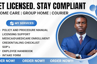 help license your home care, group home, or medical courier with full compliance