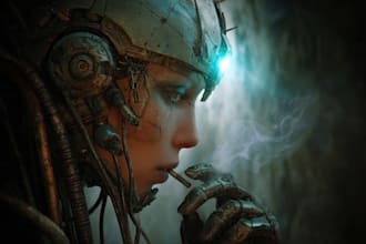 create, sci fi illustration and sci fi art