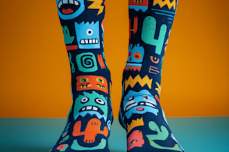 do a unique socks design