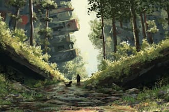 create breathtaking environmental concept art