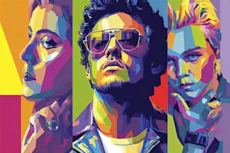 create your photo into awesome wpap pop art