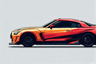 design professional and modern racing car wrap, sports car