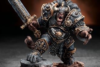 paint your warhammer 40k, sigmar and dnd miniatures