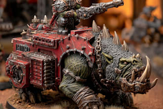 paint your warhammer 40k and fantasy miniatures