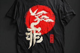 design a japanese hannya mask tattoo for you