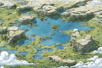 make  a beautiful fantasy map