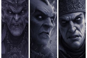 make a horror, scary or mystery story