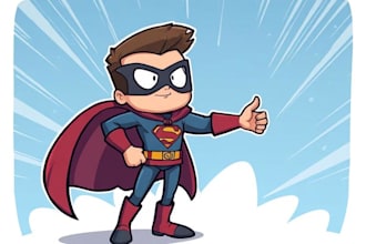 do you into superhero or comic cartoon character