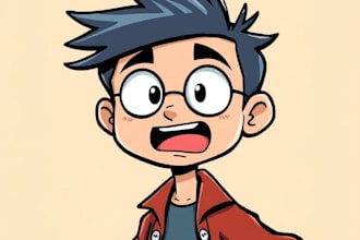 do comic cartoon character design